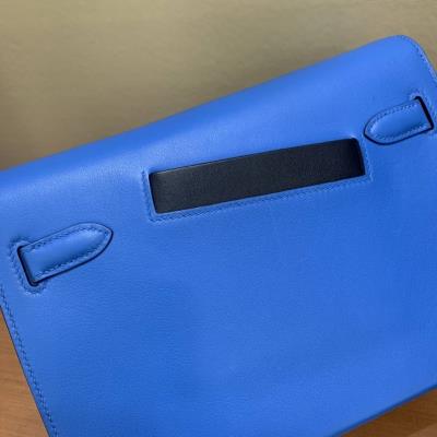 wholesale quality hermes kelly depeches colormatic swift blue hydra noir